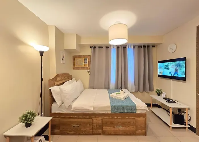 Citispace 1br Condotel At Ridgewood Towers Near Bgc Airport #rw16a *