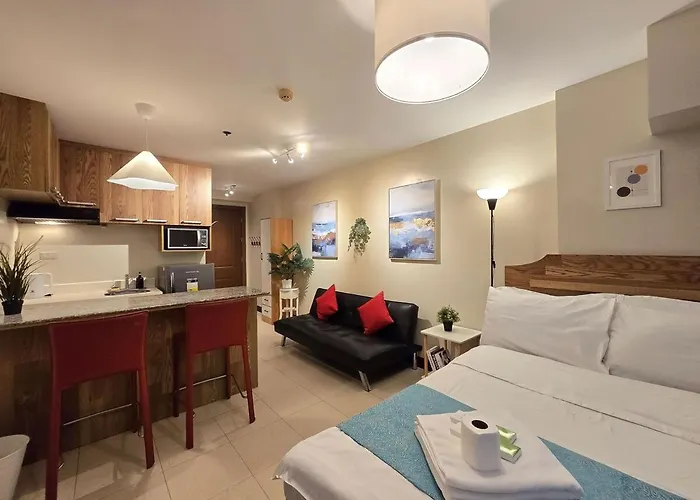 Citispace 1br Condotel At Ridgewood Towers Near Bgc Airport #rw16a